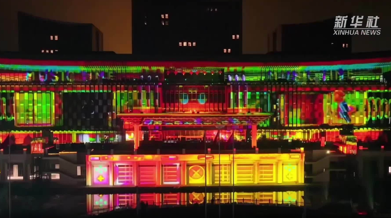 60秒看雄安丨&ldquo;未來之城&rdquo;光影秀